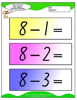 İşlemler yaprak test